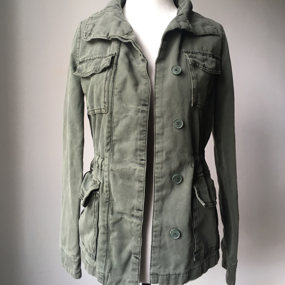 Urban outfitters army green utility jacket